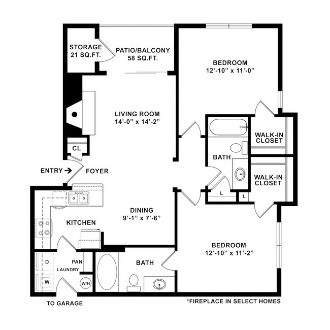 Floorplan - Cortland Arbor Hills