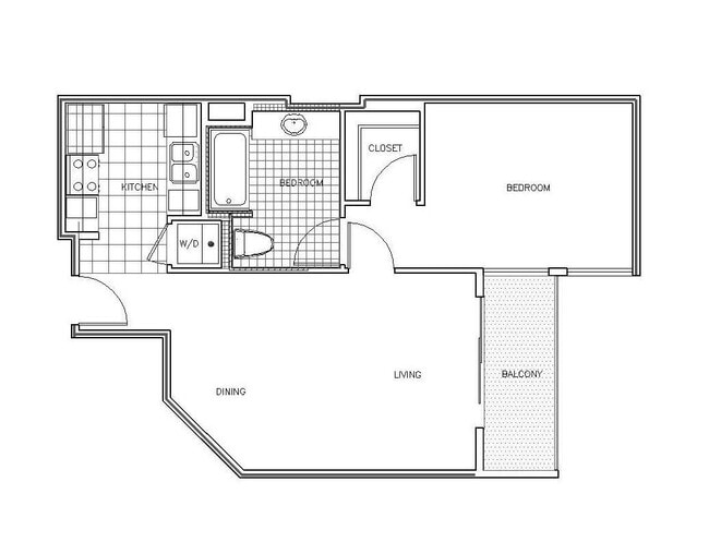 San Remo 1x1 floor plan PR SM San Remo LLC - PR SM San Remo LLC