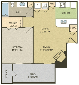 Floorplan - The Glen at Highpoint