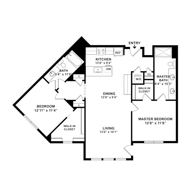 Floorplan - Cornerstone Apartments