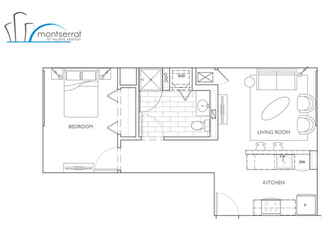 Floorplan - Montserrat at Loyola Station