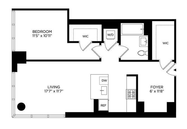 Floorplan - Lincoln at Bankside