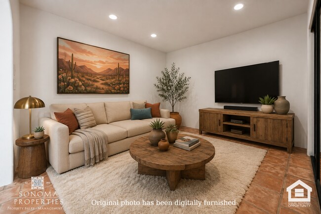 Building Photo - Southwestern Charm Meets Modern Comfort — 2BR/2BA Condo with Access to Shared Pool!
