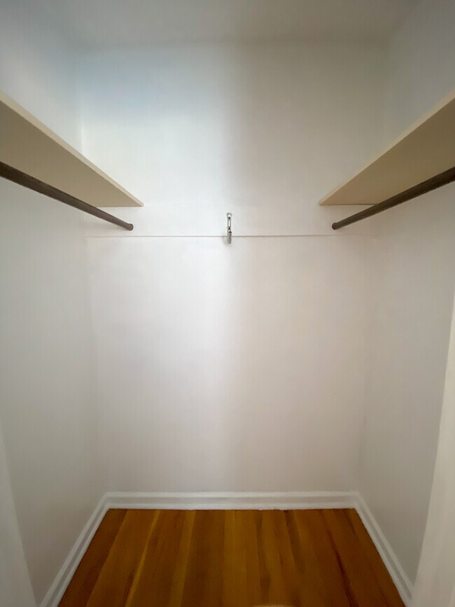 front bedroom walk-in closet - 506 N Greensboro St