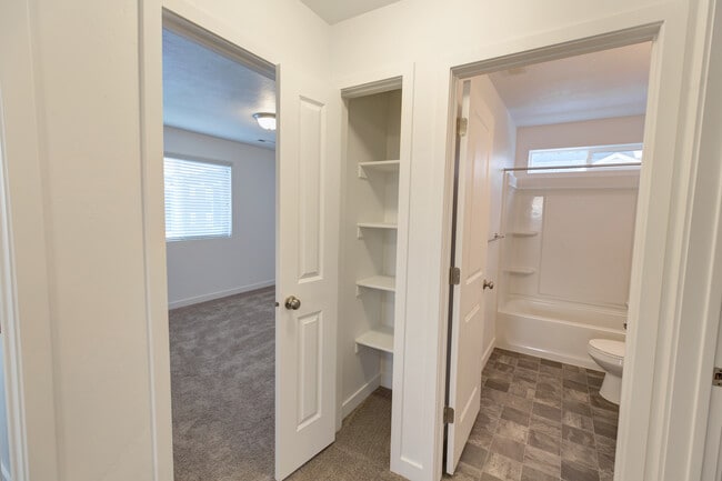 master bath toilet closet and storage - 3011 South Red Pine Drive