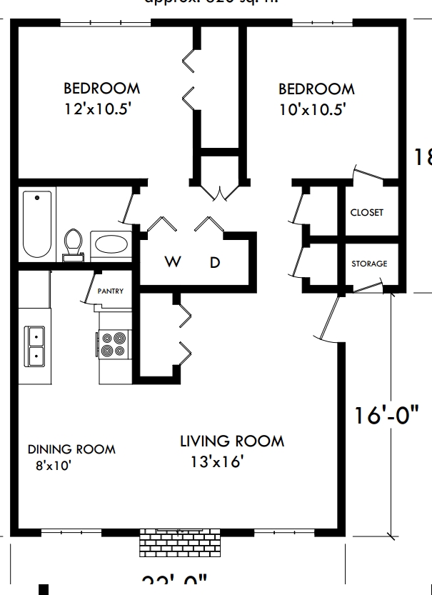 2BR/1BA - Canyon Crest Apartments