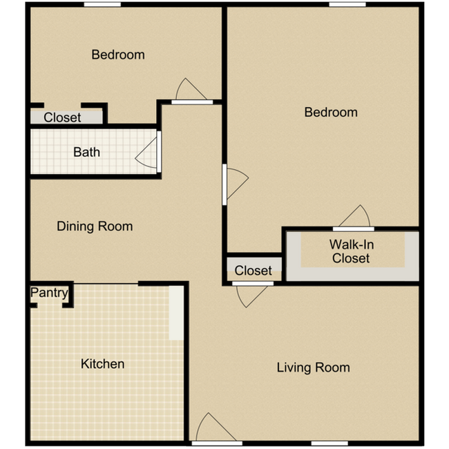 Floorplan - The Pointe at Garden Oaks Apartments