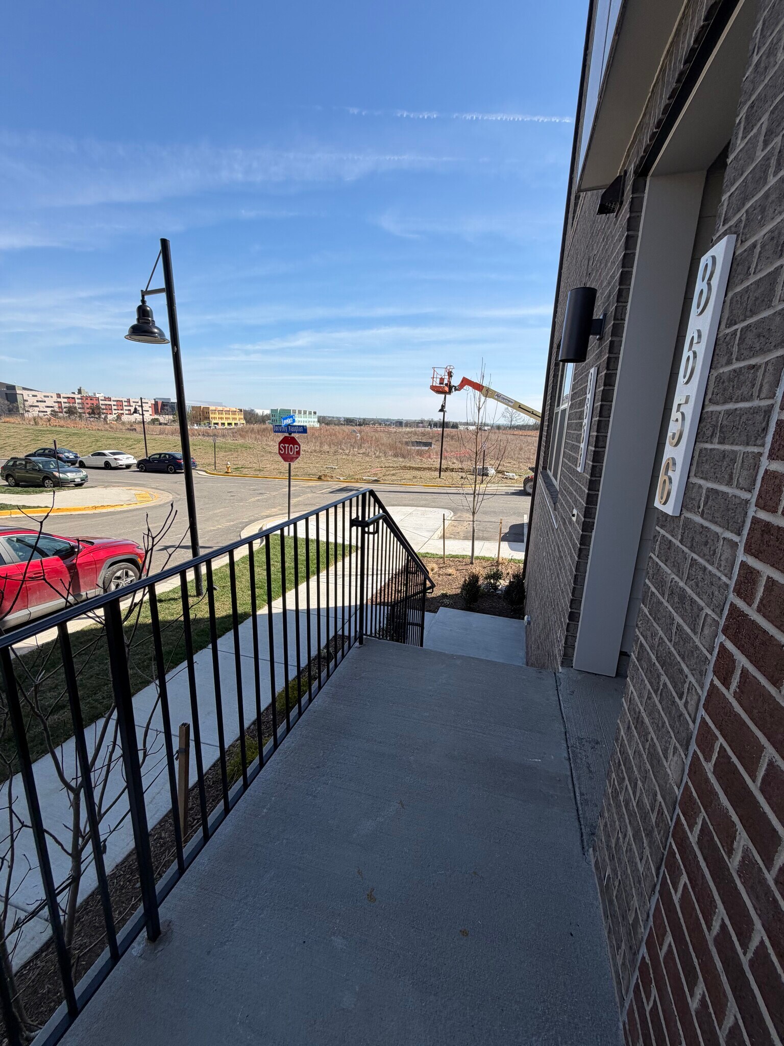 main entrance - 8652 Lovelace St