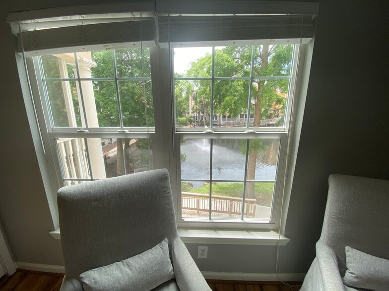View of the pond from the living room - 1523 Telfair Way