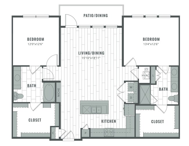 Floorplan - Bridge at Henley