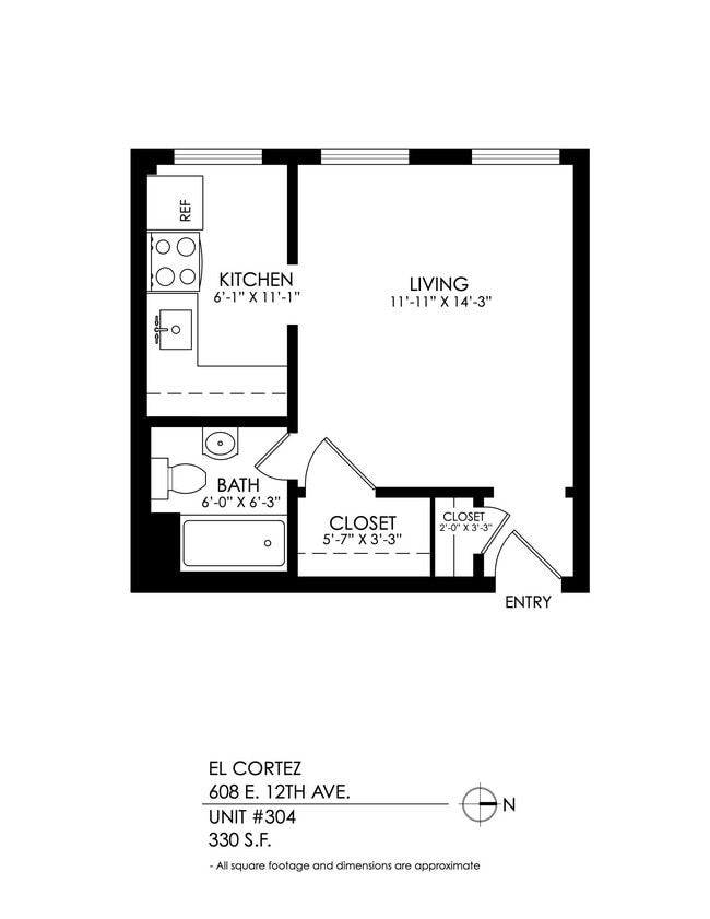 Floorplan - El Cortez