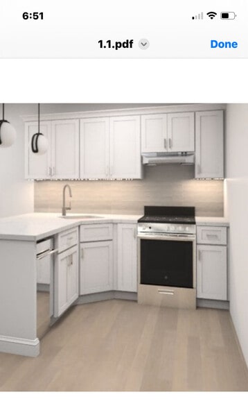 New kitchen - 145 Pinckney St