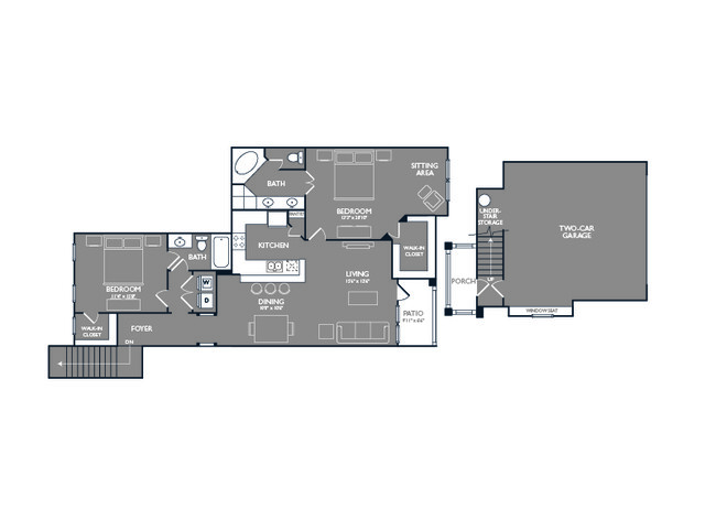 Floorplan - Villages of Briggs Ranch