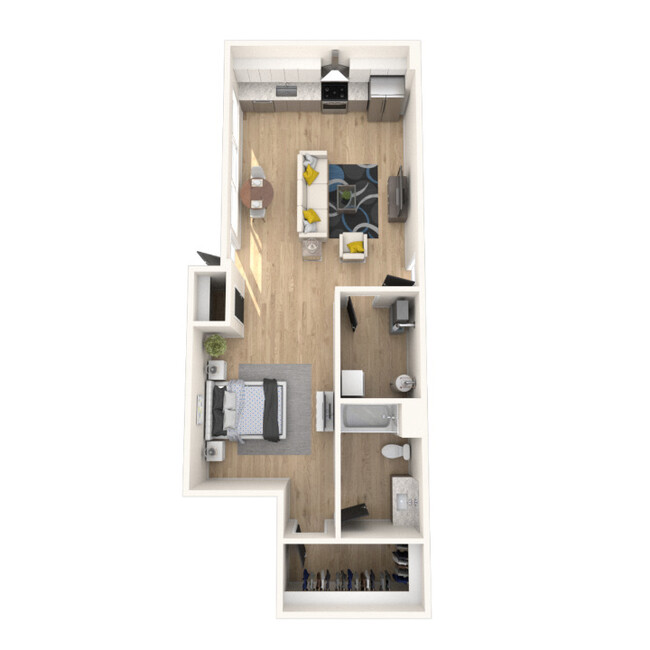 Floorplan - Main Living Apartments