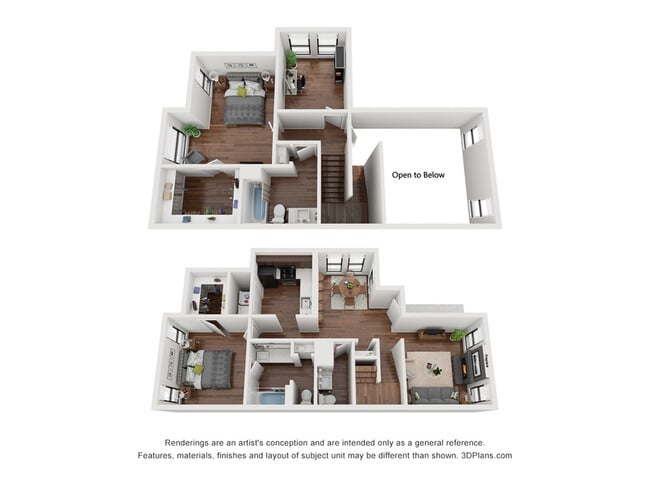 B7 2X2 Both levels - Rio @ 1604