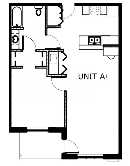 Floorplan - The Fountains Apartments