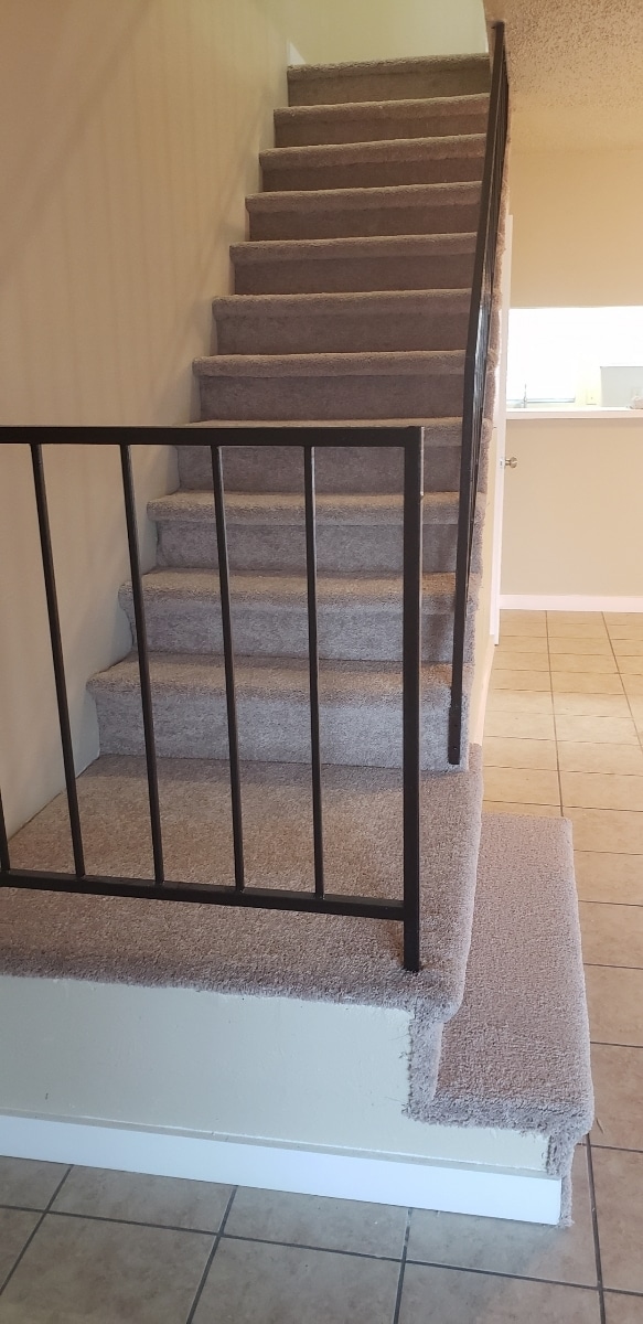 View up staircase - 641 Carriagehouse Ln
