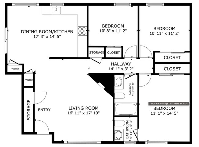 Building Photo - Open Concept: 3 Bed, 1.5 Bath Hidden Gem!