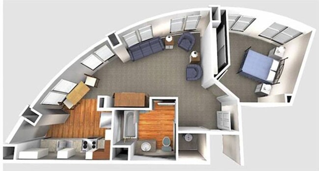 Floorplan - Rafael Town Center Apartments