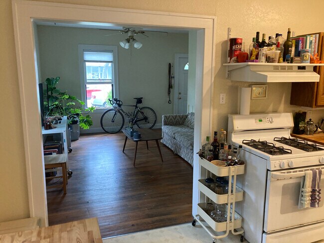 4/21/21 kitchen into living room - 1307 E 28th St