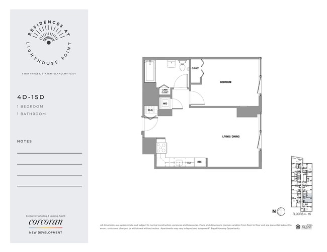 Floorplan - The Residences at Lighthouse Point