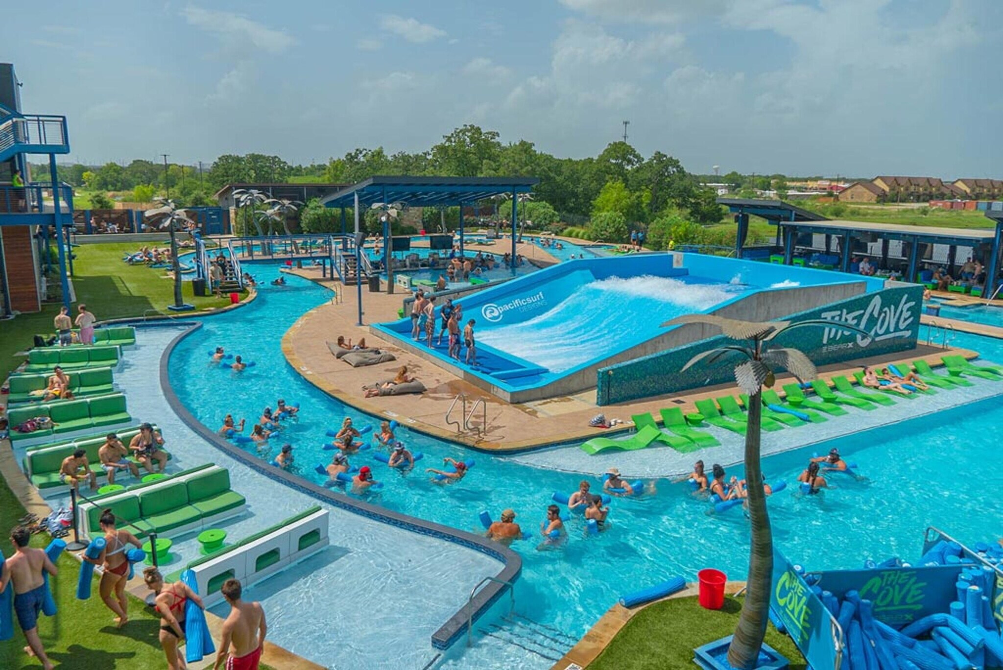 The Cove pool, lazy river, surf - 2912 Old Ironsides Dr