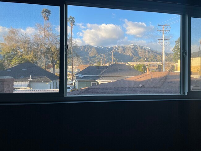 View of the San Gabriel mountains - 709 S Primrose Ave