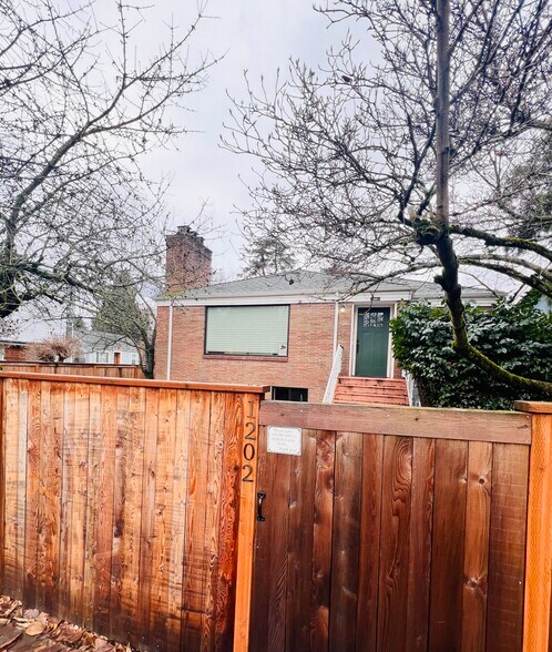 Winter Exterior - 1202 S Cloverdale St