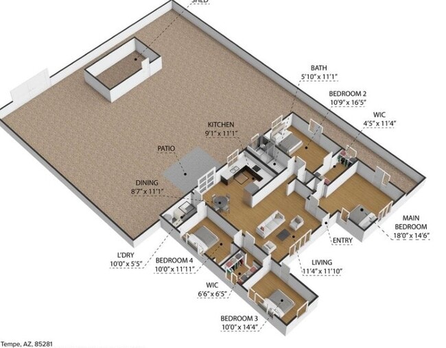 Building Photo - 902 S Una Ave