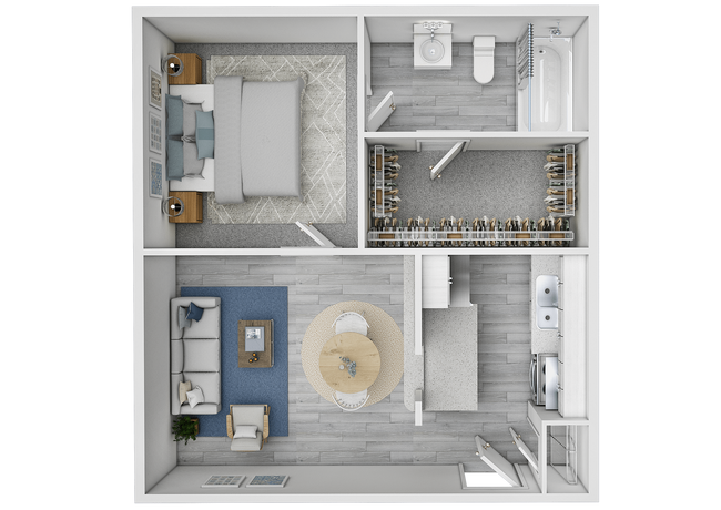 Floorplan - The Mirage Apartments