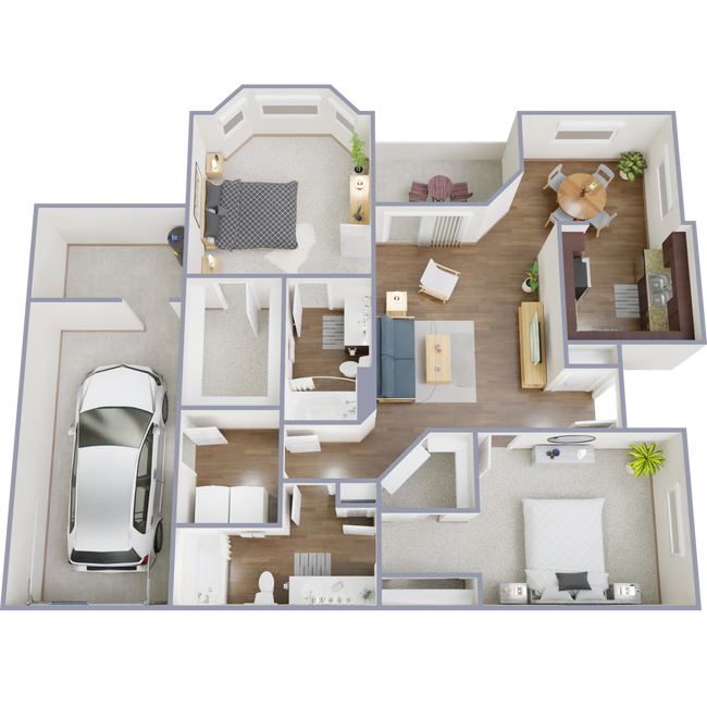 Floorplan - Richmond Towne Homes