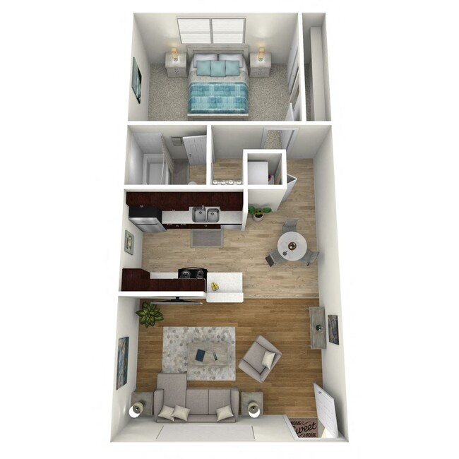 Floorplan - Treehouse Apartments