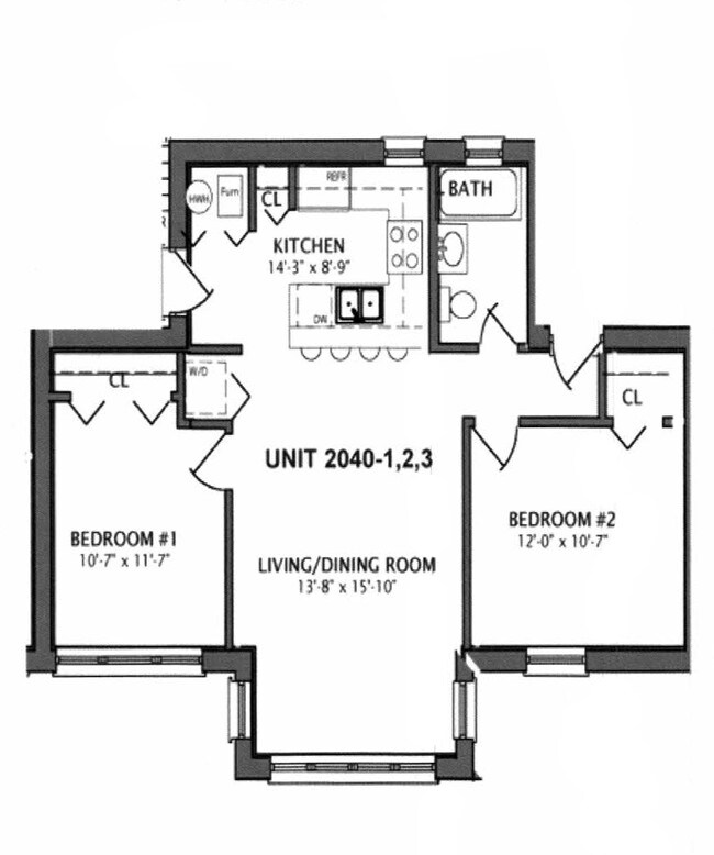 Floorplan - 2038 W. Touhy Ave.