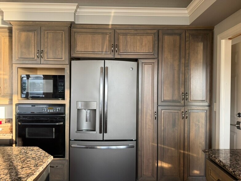 Kitchen with builtin cabinets throughout - 1832 Nakomis Ave