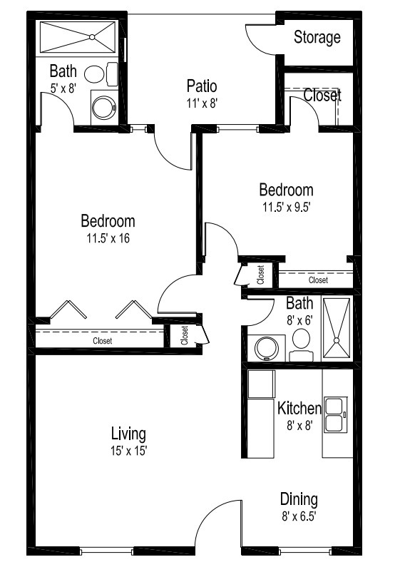 Floorplan - Fellowship Square Historic Mesa