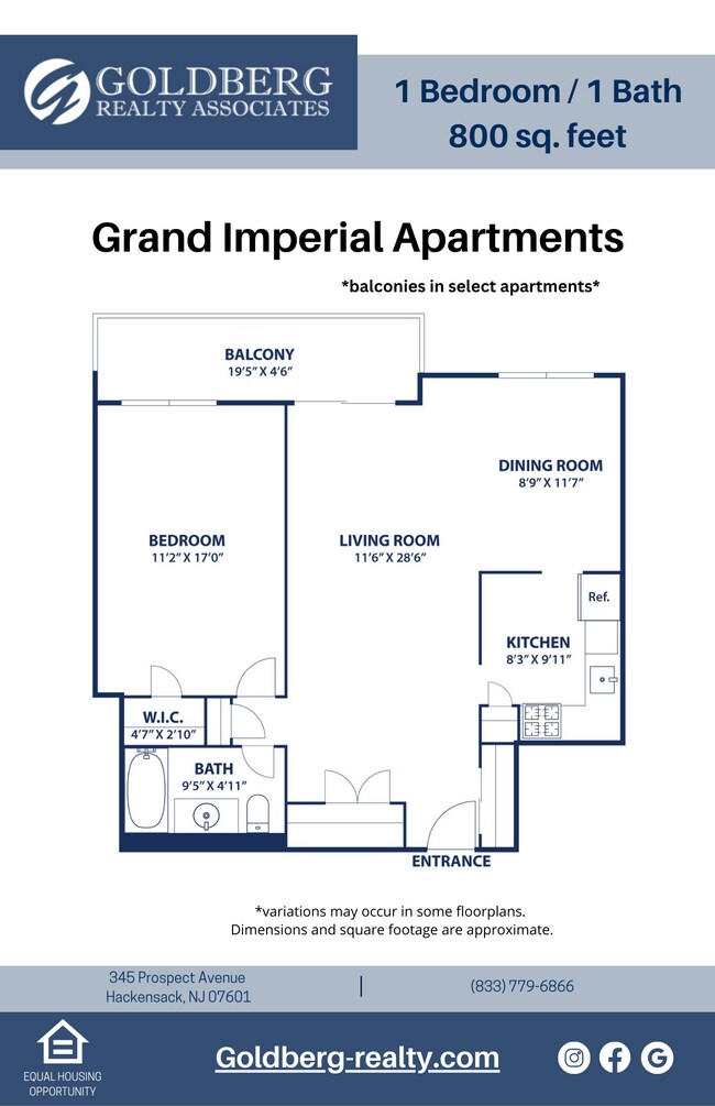 Floorplan - Grand Imperial Apartments