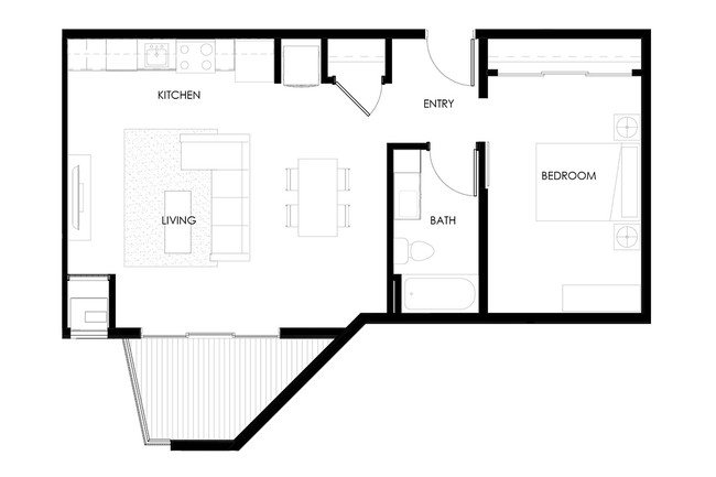 Floorplan - The Bridges Lofts