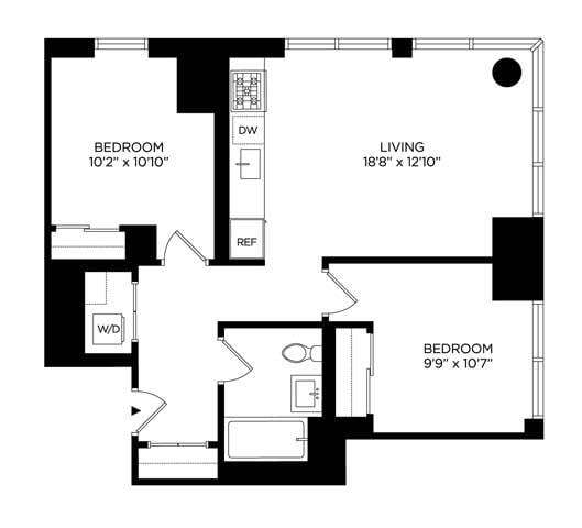 Floorplan - Lincoln at Bankside