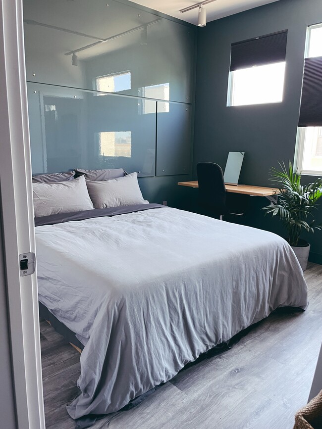 Bedroom 2 - queen bed with a Casper mattress - 1417 Prescott St