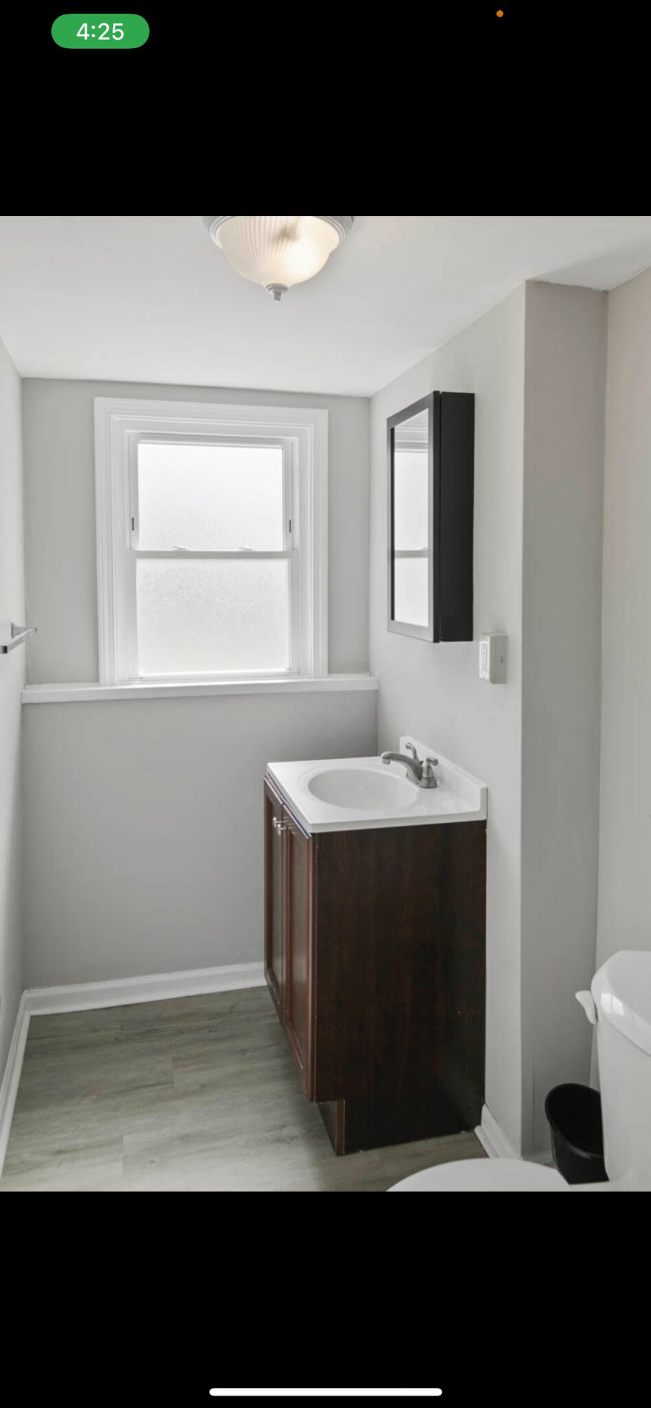 1/2 bathroom in lower level. - 3421 Birchwood Dr