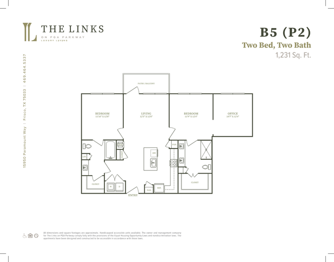 Floorplan - The Links on PGA Parkway - Phase II