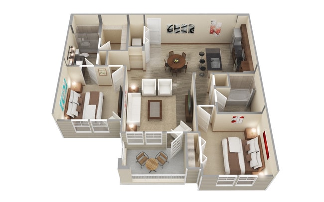 Floorplan - Messina Luxury Apartments
