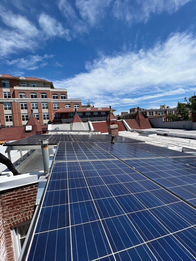 Rooftop solar array - 2604 Mozart Pl NW