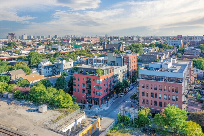 Aerial Photo - Pilsen Gateway
