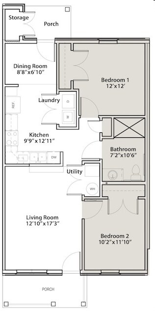 Cottage - Thornbury Pointe Senior Apartment Homes