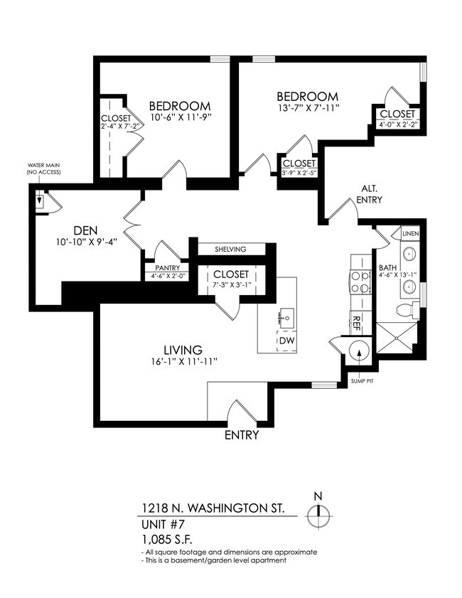 Floorplan - 1218 Washington