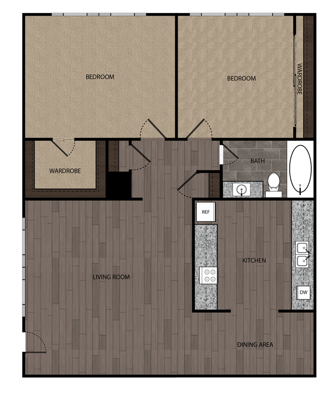 Floorplan - Vue at Montrose