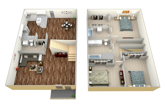 Floorplan - Mesa Vista Apartment Homes