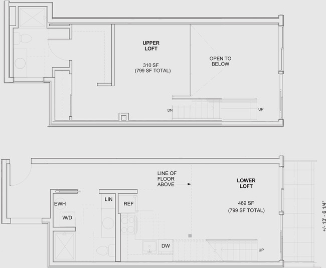 Floorplan 3 - Hollywood Lofts