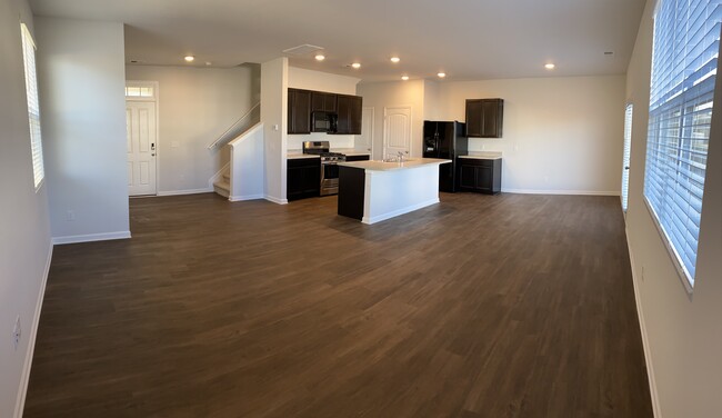 Open concept kitchen/living area - 9010 Fenton Rd.